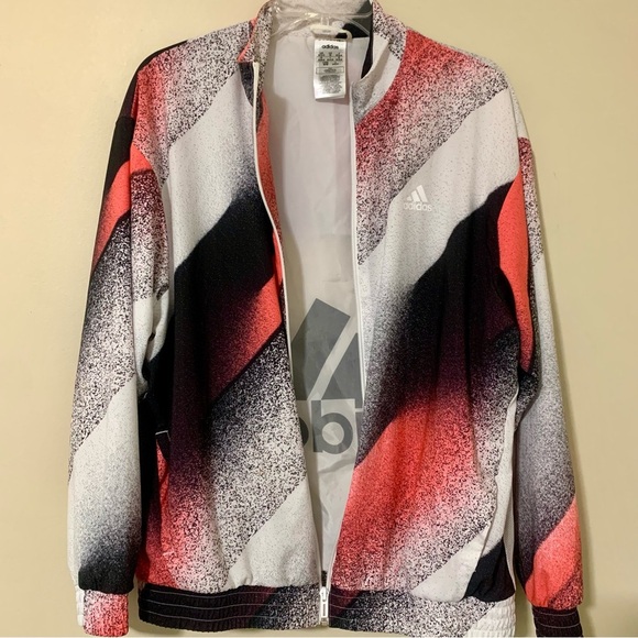 Adidas Unleash Confidence Woven Track Jacket Top Women Size Medium Long Sleeve - Picture 10 of 10